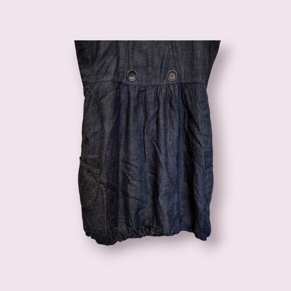 Ci Sono By Cavalini Women's Medium Navy Overall Bodycon Dress - Picture 4 of 7